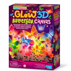 Imagen de la caja de Kit creativo mariposas brillantes en 3D