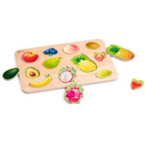 Imagen de portada del Puzzle de frutas de imágenes reales