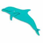 Imagen de la ballena de Puzzle de suelo brillante de ballena 200 piezas