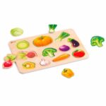 Imagen de portada de Puzzle de verduras de imágenes reales