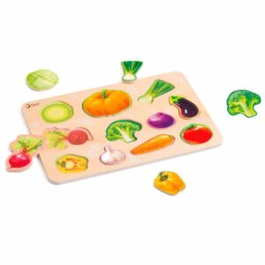 Imagen de portada de Puzzle de verduras de imágenes reales