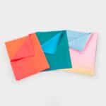 imagen de portada del Set de 3 pañuelos en colores degradados de Tickit