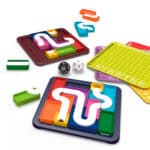 imagen de los tableros del Batalla de Genios Conexión juego de lógica