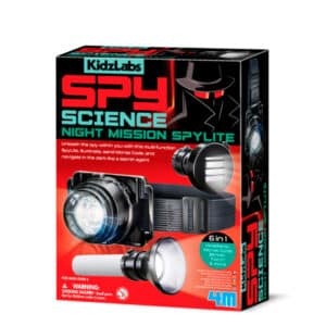 imagen del packaging de Ciencia del espía Misión nocturna de 4M