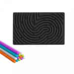 imagen del contenido del Tablero de silicona para actividades sensoriales Rectángulo