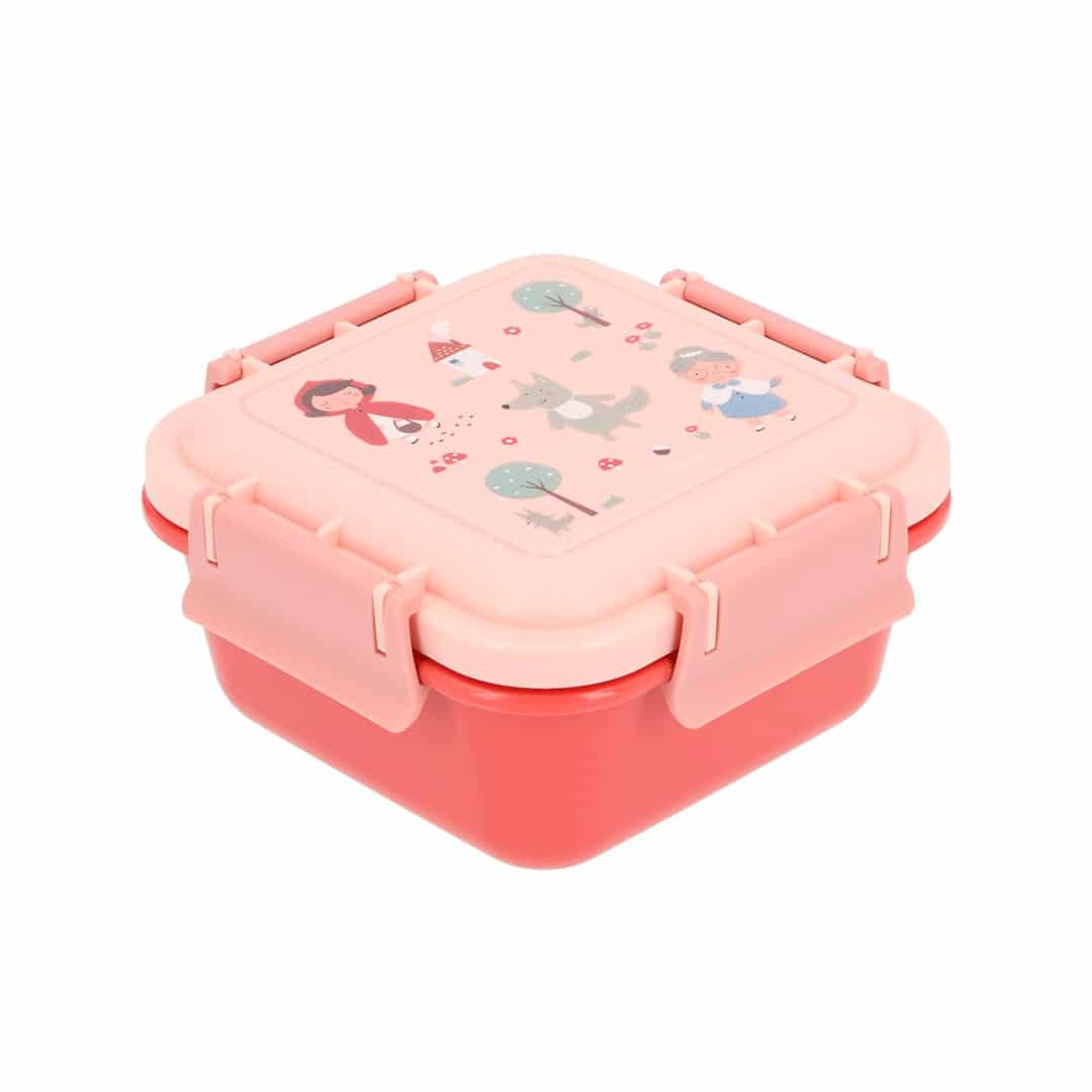 Caja de almuerzo con compartimento colección Caperucita imagen de portada de la Caja de almuerzo con compartimento colección Caperucita