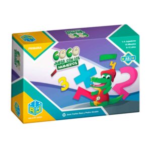Imagen de portada de Coco juega con los números, juego de cartas de Atomo Games
