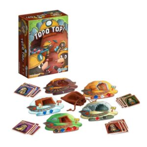 Imagen principal de Topo Top juego de cartas de Átomo Games