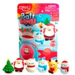 imagen del paackaging de la Bomba de baño sorpresa Navidad de Zimplikids