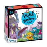 imagen del packaging de Escuela de monstruos, juego de mesa de Átomo Games
