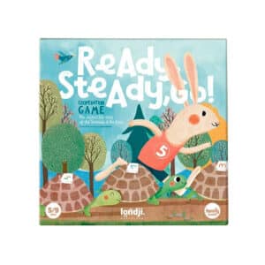 imagen del packaging del Ready Steady, Go! Juego cooperativo de Londji