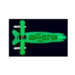 imagen de la base del Patinete Mini Micro Deluxe LED Glow Verde Lima