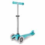 imagen del Patinete Mini Micro Deluxe LED Glow Turquesa