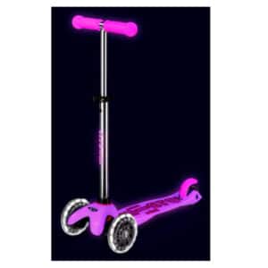 imagen de portada del Patinete Mini Micro Deluxe LED Glow Rosa