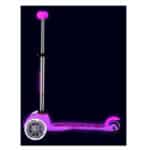 imagen del lateral del Patinete Mini Micro Deluxe LED Glow Rosa