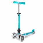 imagen de portada del Patinete Mini Micro Deluxe plegable LED Constelaciones Azul