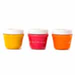 imagen de Plastilina Natural, 3 botes amarillo naranja y rosa de 125gr
