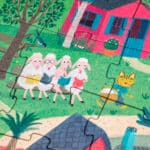 imagen de parte del puzzle de The Mysterious Case of the Birthday, puzzle de deducción de Londji