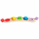 imagen del Puzzle de clasificación de colores y formas de Hape