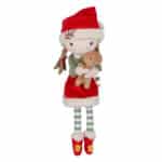 imagen de la Muñeca blandita Rosa Navidad Little Dutch