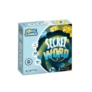 imagen del packaging del Secret word juego de deducción de Átomo Games