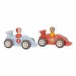 imagen de portada del Set de coches de carrera con retroceso de Little Dutch