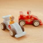 imagen del Set de coches de carrera con retroceso de Little Dutch