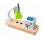 imagen de una de las piezas del Circuito de tren de energía Eco en cubo de Hape
