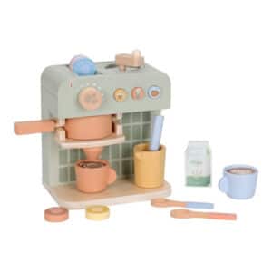 imagen de la Cafetera de madera grande con accesorios de Little Dutch