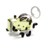 imagen del Robot de cuerda Pea Criatura Mecánica de Kikkerland en verde