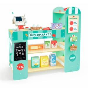 imagen del Supermercado inteligente de madera de Hape