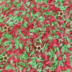 Imagen del arroz suelto de Base sensorial de arroz de Navidad