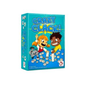 Imagen de portada de Crazy Clack, juego de mesa de velocidad