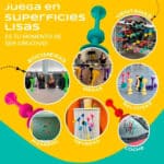 imagen de las superficies donde se pueden pegar lo 7 dardos de silicona con ventosa Tossit