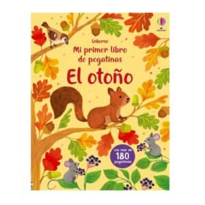 imagen de portada de Mi primer libro de pegatinas para niños El Otoño