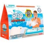 imagen del packaging del Pack Sensorial Invierno con Bandeja Hinchable, Nieve y Figuras