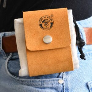 imagen de portada de la Bolsa plegable para cinturón de algodón y cuero de Corvus