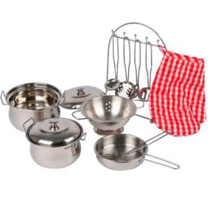 imagen de los Cacharritos de cocina de metal de Legler