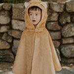 imagen de un niño con la Capa disfraz León talla 2/3 años de Great Pretenders