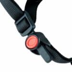 imagen del cierre de seguridad del Casco Globber verde pastel 51-55 cm