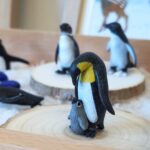 imagen de los pingüinos incluidos en el Kit sensorial invierno