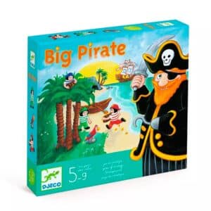 imagen del packaging del Juego de estrategia Big Pirate de Djeco