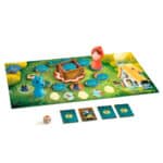 imagen del contenido del Juego de memoria cooperativo Caperucita Roja de Djeco
