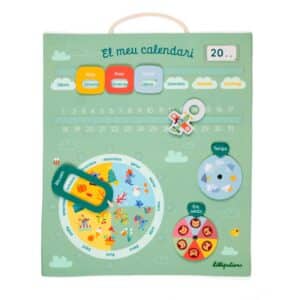 imagen del Calendario infantil de tela El meu calendari (CAT)