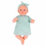 imagen del Muñeco blandito de 34cm Helena con vestido verde de Monnëka