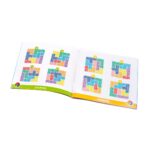 imagen del librito de desafíos de IQ Flow juego de lógica para 1 jugador de Smart Games
