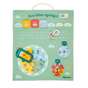 imagen del Calendario infantil de tela Nire lehen egutegia (EUS)