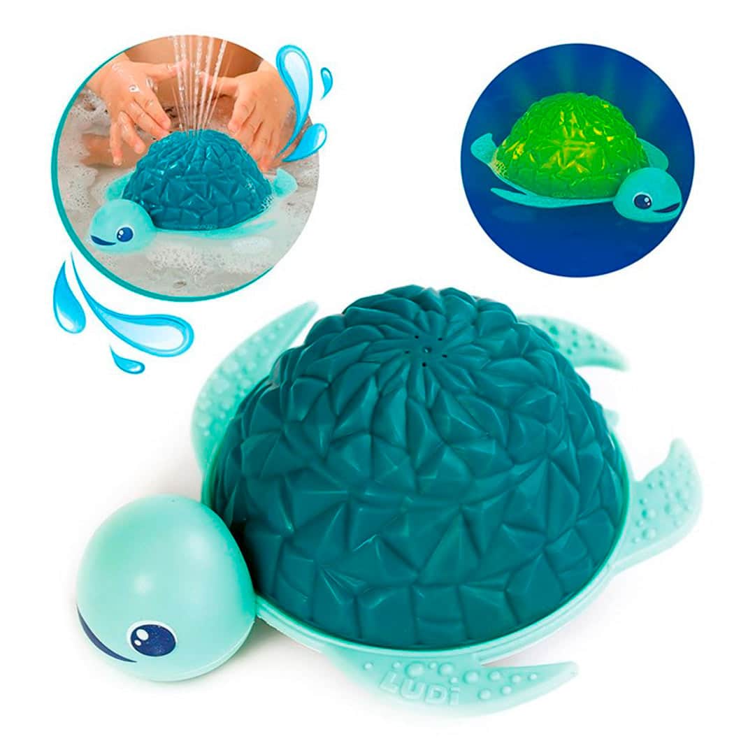 Juguete de baño Tortuga Splash de Ludi imagen de la Juguete de baño Tortuga Splash de Ludi