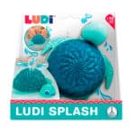 imagen del packaging del Juguete de baño Tortuga Splash de Ludi