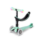 Imagen sin elmango de Patinete Mini Micro2Grow 4 en 1 Deluxe LED Verde Menta